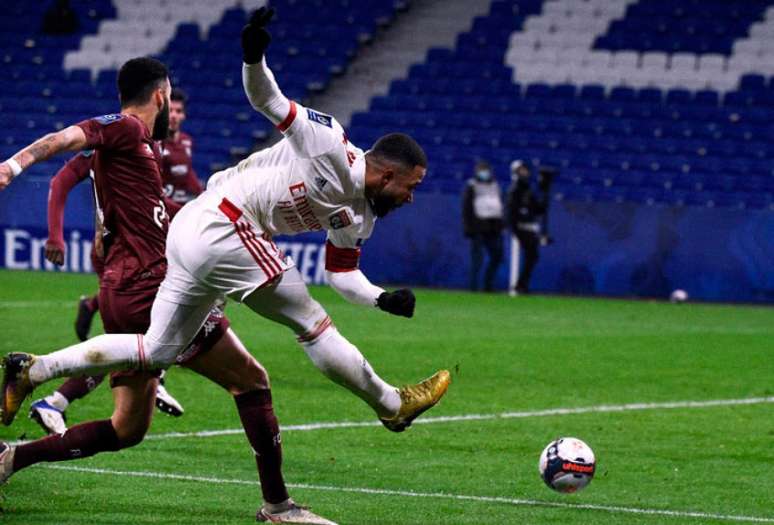 O Lyon está na terceira colocação com 40 pontos (Foto: AFP)