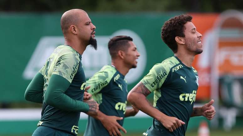 Felipe Melo pode ser relacionado após dois meses da grave lesão no tornozelo (Foto: Cesar Greco/Palmeiras)