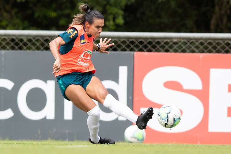 Marta já foi eleita a melhor jogadora do mundo por seis vezes