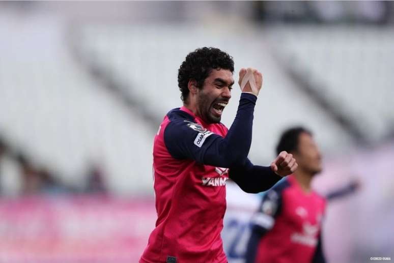 Bruno Mendes se destacou no Cerezo Osaka (Foto: Divulgação Cerezo Osaka)