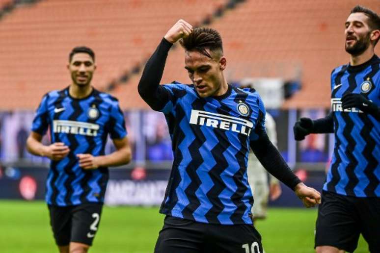 Inter de Milão faz um bom Campeonato Italiano (MIGUEL MEDINA / AFP)