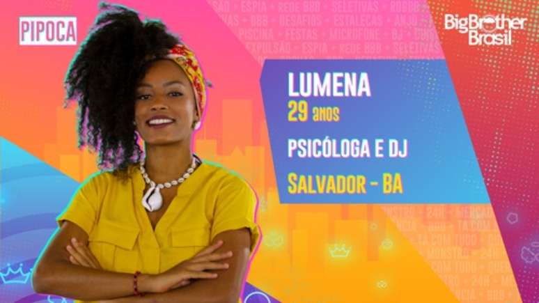 Lumena, psicóloga e DJ - 29 anos