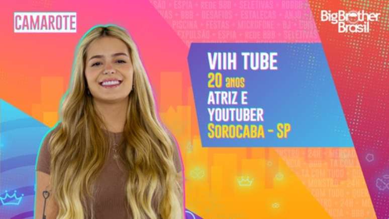 Viih Tube, atriz e youtuber - 20 anos