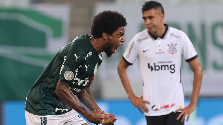 Luiz Adriano marcou dois (Foto: Cesar Greco / Palmeiras)