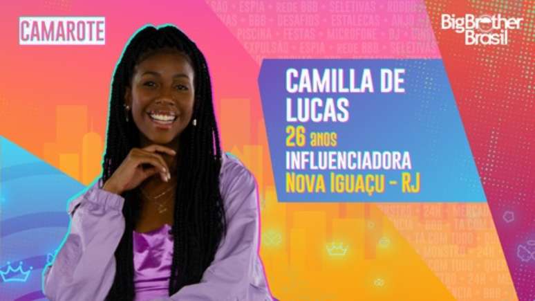 Camilla de Lucas, influenciadora - 26 anos