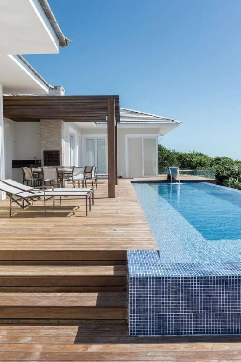 63- Os efeitos das quedas d&rsquo;&aacute;gua para cascatas s&atilde;o muitos. Projeto por Renata Matos