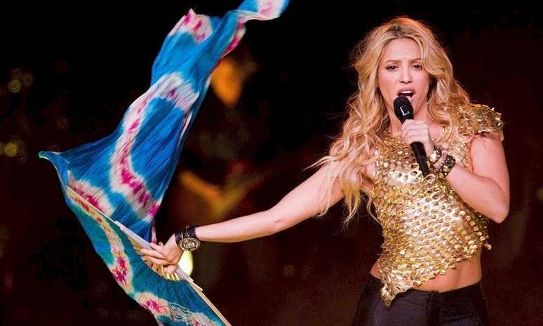 A cantora colombiana Shakira, que vendeu seu catálogo para a Hipgnosis |