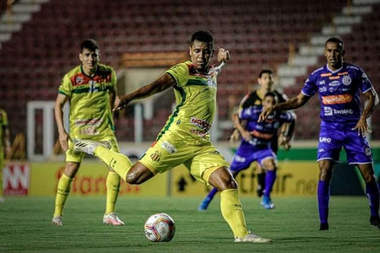 Sampaio venceu mesmo jogando de visitante em Aracaju (Lucas Almeida/Sampaio Corrêa)