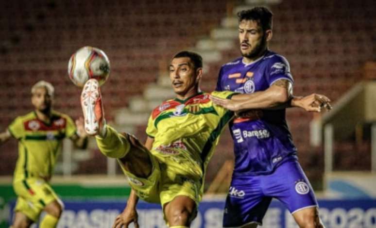 Sampaio venceu mesmo jogando de visitante em Aracaju (Lucas Almeida/Sampaio Corrêa)