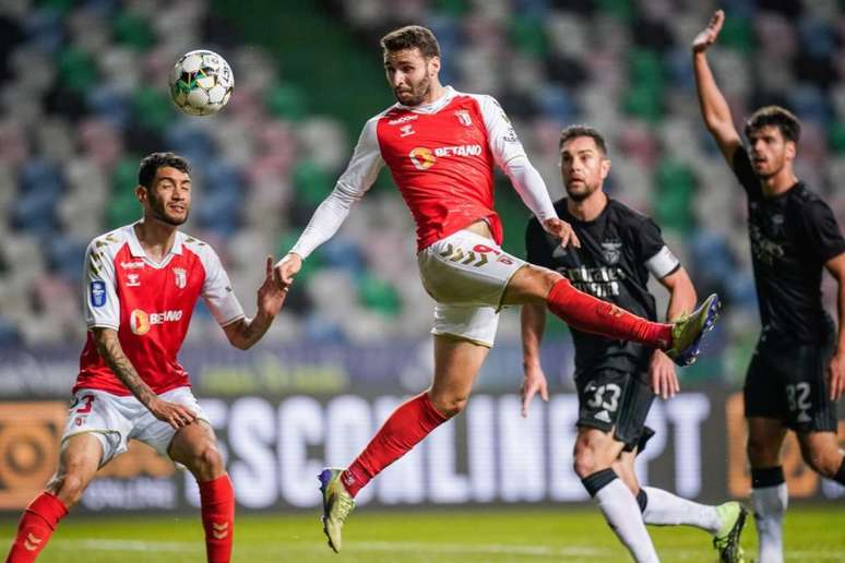 Duelo entre Braga e Benfica definiu finalista da Taça da Liga (Foto: Divulgação / Braga)