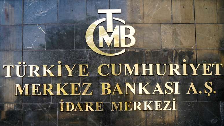 Entrada do banco central da Turquia em Ancara. REUTERS/Umit Bektas