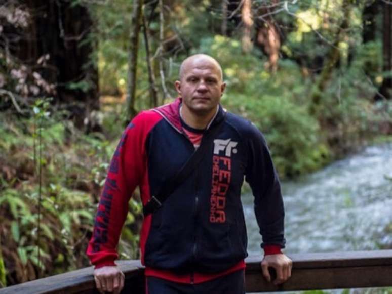 Fedor está hospitalizado em Moscou após ser diagnosticado com a Covid-19 (Foto: Reprodução/Instagram)