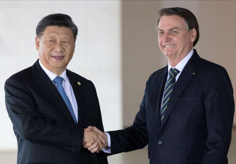 Presidentes Xi Jinping e Jair Bolsonaro
14/11/2019
Pavel Golovkin/Pool via REUTERS
