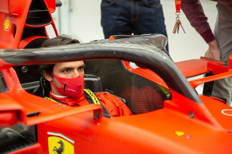 Sainz já fez até o molde do banco da Ferrari para 2021 