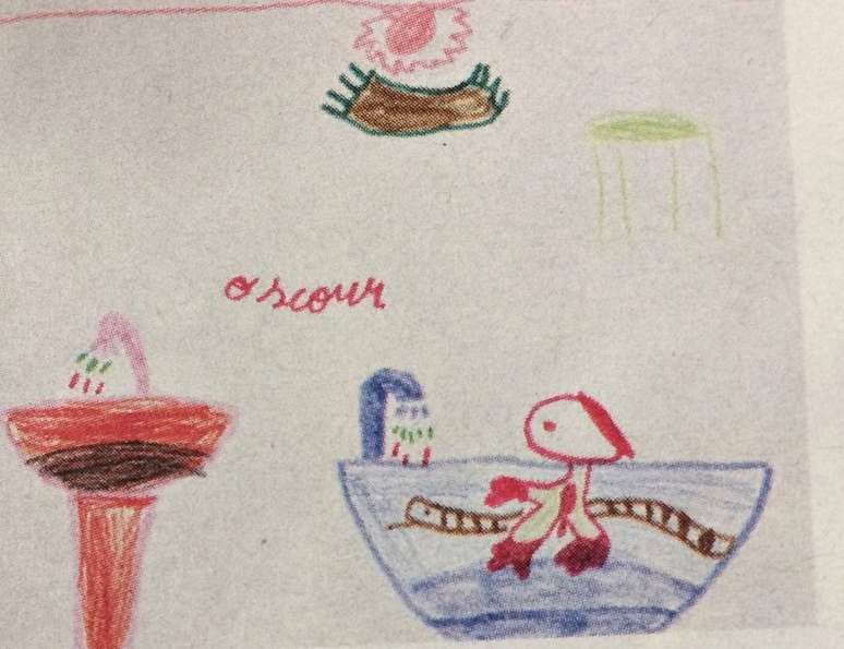 Os desenhos da infância de Mié Kohiyama já mostravam a dor dos horrores que ela sofreu