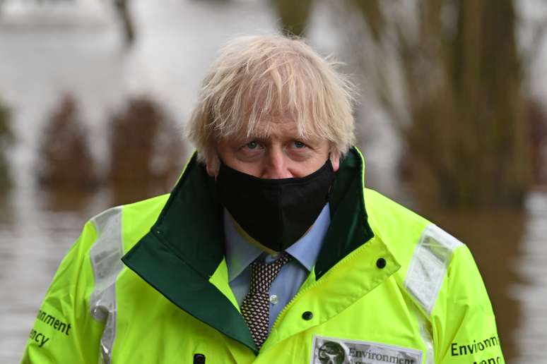 Premiê britânico, Boris Johnson
21/01/2021
Paul Ellis/Pool via REUTERS