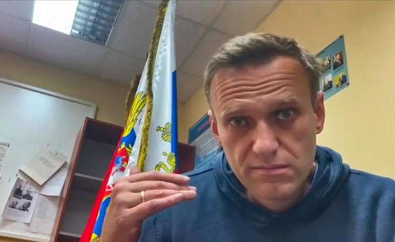 Alexei Navalny foi preso logo após desembarcar na Rússia
