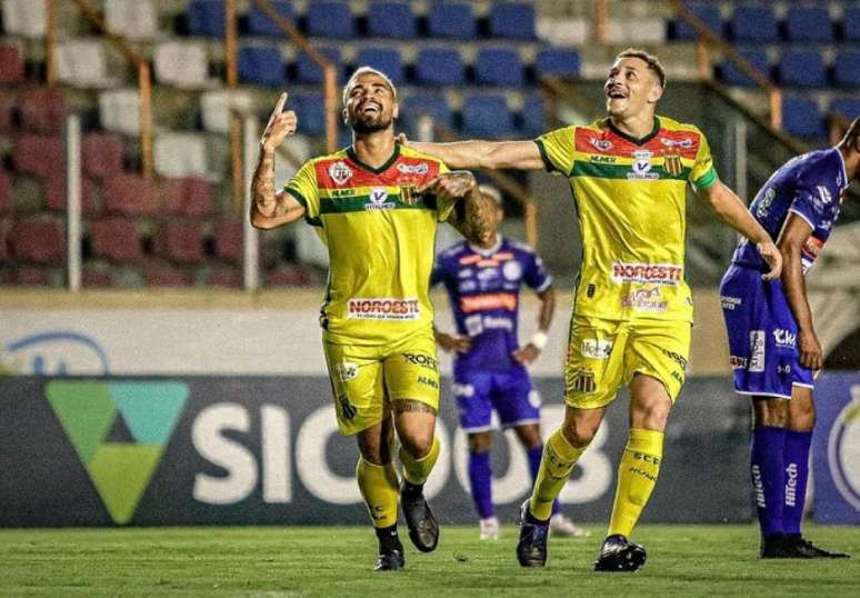 Marcinho marcou dois gols nos últimos dois jogos do Sampaio na Série B (Foto: Divulgação/Sampaio Corrêa)