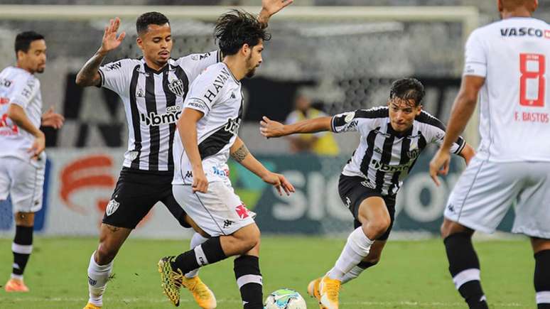 Apesar do golaço de Benítez, Vasco foi goleado por 4 a 1 pelo Atlético-MG no primeiro turno (Pedro Souza / Atlético)