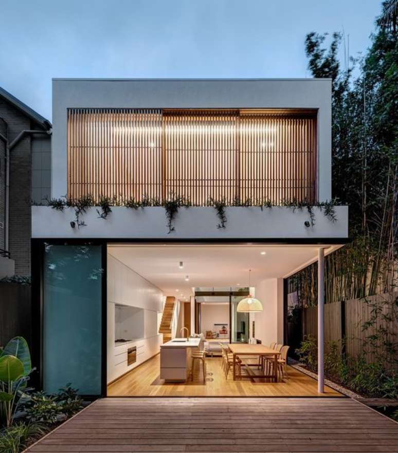 16. Sobrado moderno &ndash; Via: Dwell