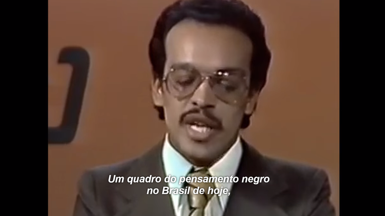 O jornalista Paulo Roberto Leandro, falecido em 2015, cuja fala de abertura no documentário 'O Negro da Senzala ao Soul' foi reproduzida no AmarElo de Emicida