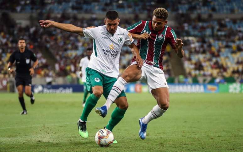 Felippe Cardoso testou positivo para a Covid-19 e será desfalque do Fluminense (Foto: LUCAS MERÇON/FLUMINENSE F.C.)