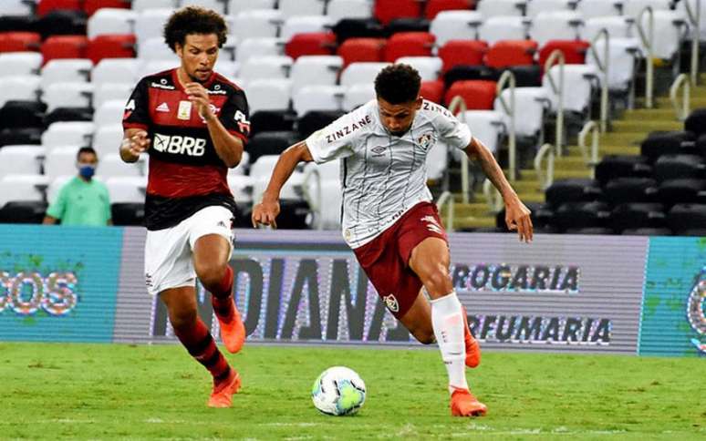 Felippe Cardoso foi o vigésimo-sétimo infectado do tricolor no Brasileiro (Foto: MAILSON SANTANA/FLUMINENSE FC)