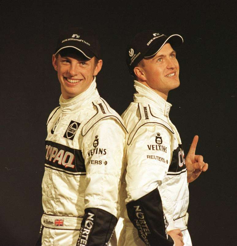 Jenson Button e Ralf Schumacher correram pela Williams em 2000.