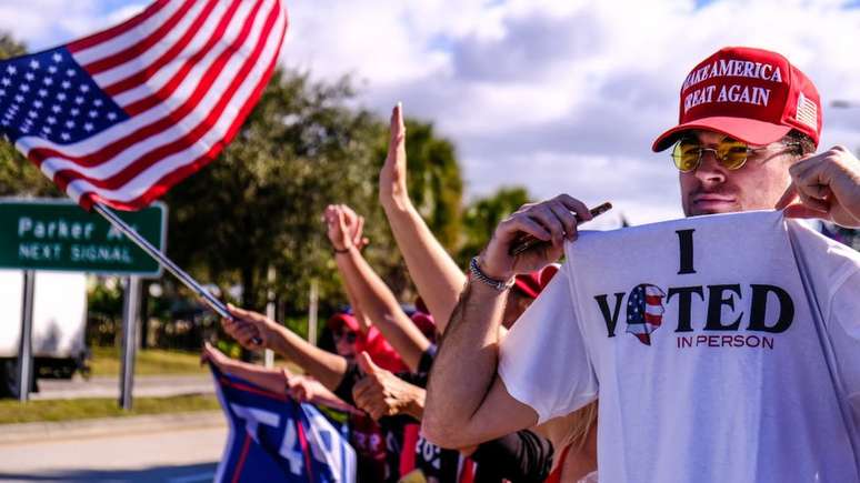 Moradores de Palm Beach votaram esmagadoramente em Trump na eleição de novembro passado.