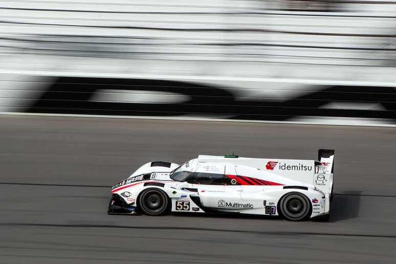 A Mazda herdou a pole-position para a corrida classificatória deste domingo em Daytona 