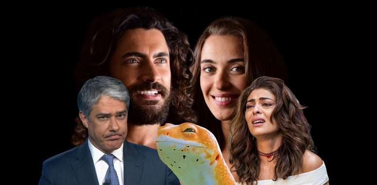 'Gênesis' já incomoda o 'JN' de William Bonner e a novela 'A Força do Querer', protagonizada por Juliana Paes (Bibi)