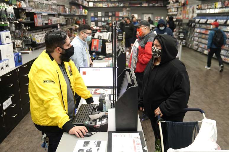 Loja da GameStop em New York, EUA. 12/11/2020. REUTERS/Carlo Allegri 