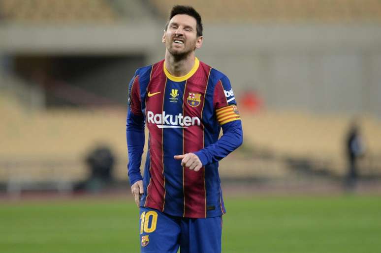 Messi não passa por boa fase no Barcelona(Foto: CRISTINA QUICLER / AFP)