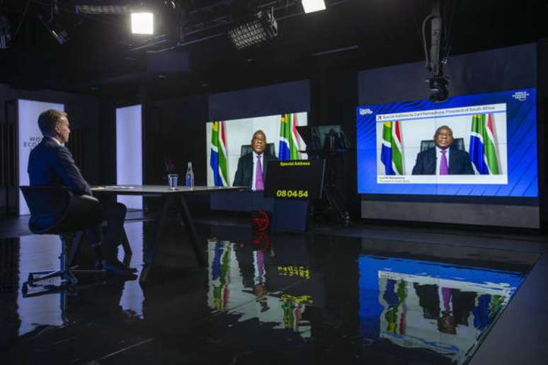 Discurso do presidente da África do Sul, Cyril Ramaphosa, no Fórum de Davos