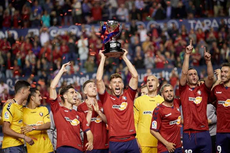 Osasuna venceu a segunda divisão espanhola de 2018-2019 (Foto: Divulgação/La Liga)