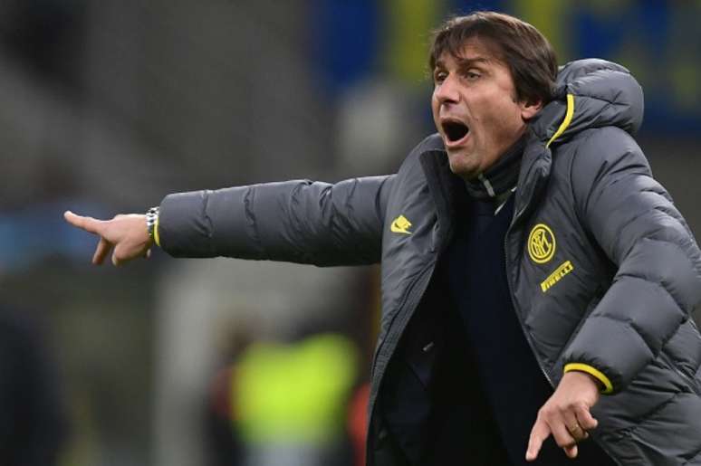 Antonio Conte é o treinador da Inter de Milão (Foto: AFP)