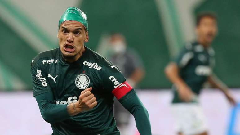 Gustavo Gómez é o atual capitão do Verdão (Foto: Cesar Greco/Palmeiras)