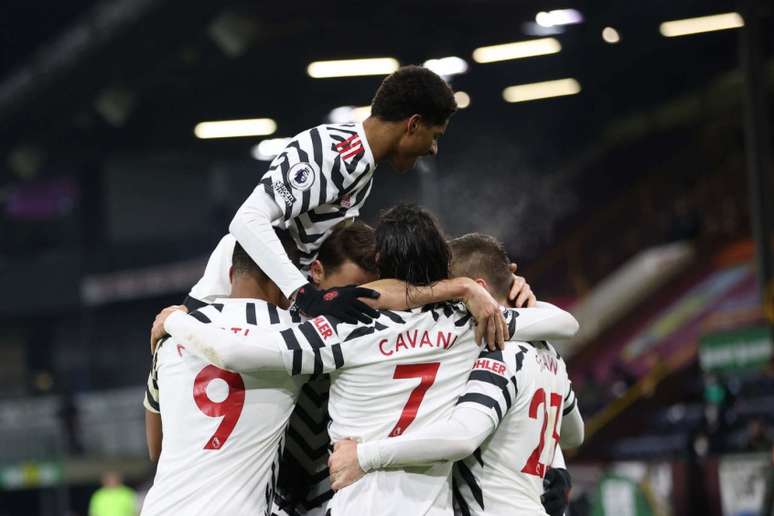 Manchester United volta a jogar nesta terça-feira (Foto: CLIVE BRUNSKILL / POOL / AFP)