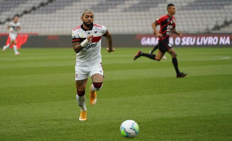 Gabigol marcou um gol nos últimos seis jogos (Foto: Carlos Pereyra/Fotoarena/Lancepress!)