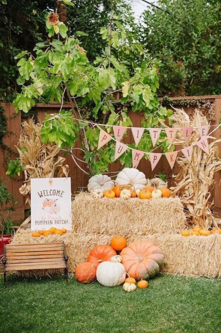 53. Detalhes bem rústicos são essenciais na decoração festa fazendinha – Foto: Your Crafts Detail