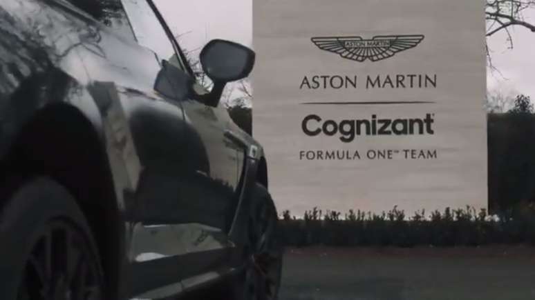 Sebastian Vettel chega na Aston Martin 