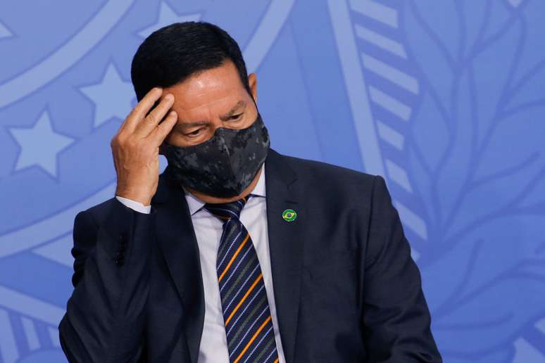 Mourão particpa de cerimônia em Brasília
 16/9/2020 REUTERS/Adriano Machado