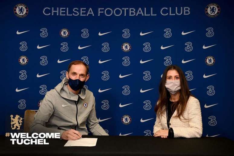 Thomas Tuchel foi anunciado pelo Chelsea nesta terça (Foto: Divulgação / Chelsea)