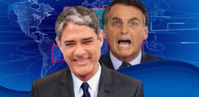 A seu modo, sem confronto direto, Bonner tem respondido aos ataques de Bolsonaro