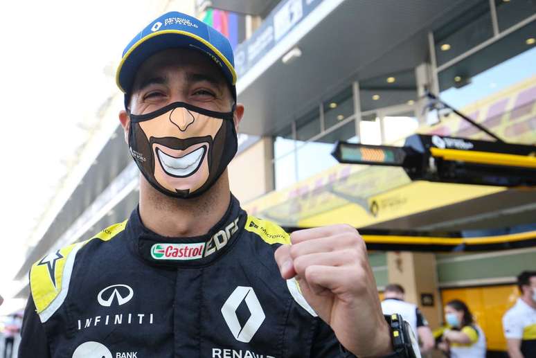 Daniel Ricciardo leva sua costumeira alegria para a McLaren em 2021 (Foto: Renault)