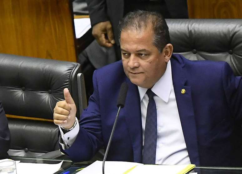 O &nbsp;l&iacute;der do governo no Congresso, senador Eduardo Gomes (MDB-TO)