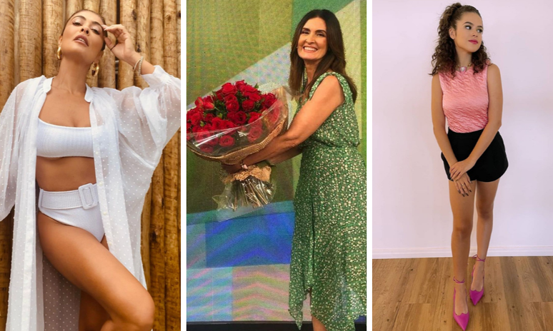 Juliana Paes, Fátima Bernardes e Maisa: as mais lidas do mês (Fotos: Reprodução/Instagram)