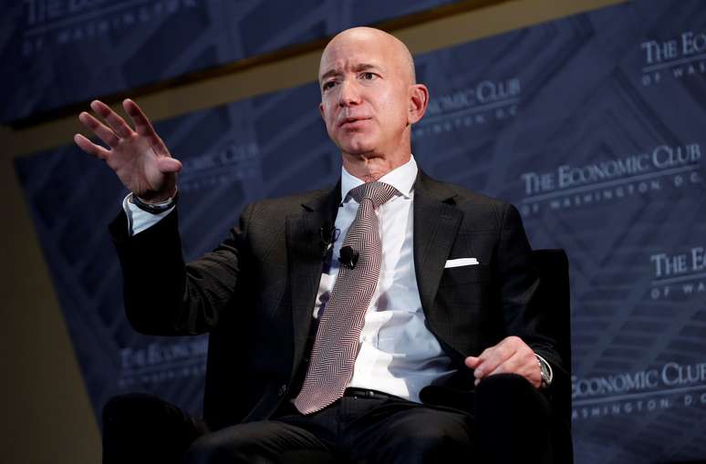 Jeff Bezos, presidente e CEO da Amazon. Washington, EUA. 13/09/2018. REUTERS/Joshua Roberts/Foto de arquivo