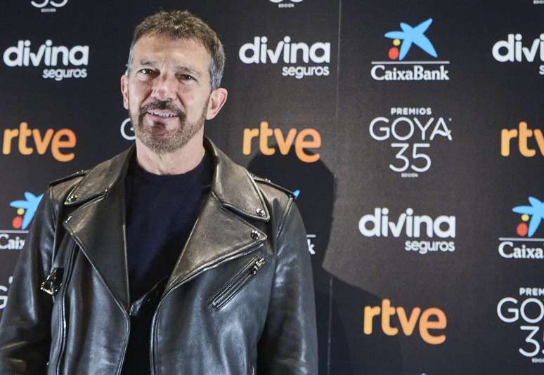 Coletiva de imprensa do 35º Prêmio Goya na Academia de Cinema com Antonio Banderas