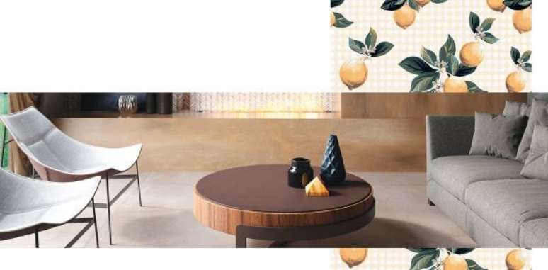 21. Piso branco para sala &ndash; Via: Ceusa Essence